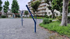 笠間扇子田公園のハングストレッチ - サトミ産業 (写真は問い合わせフォームでいただいたもの。2026.09.20)